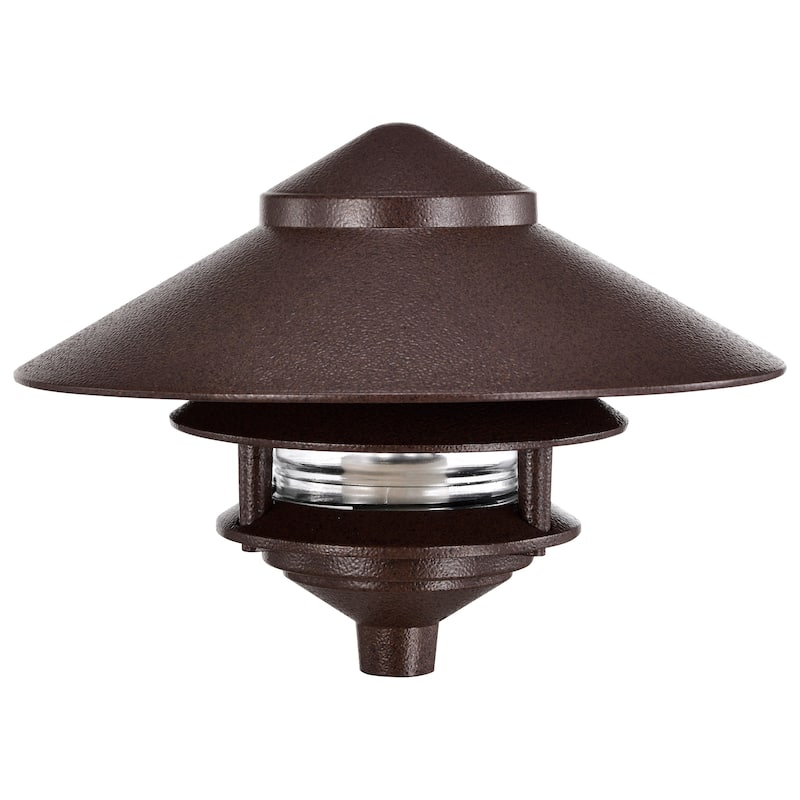 1-Light 2 Louver Pagoda Large Hood