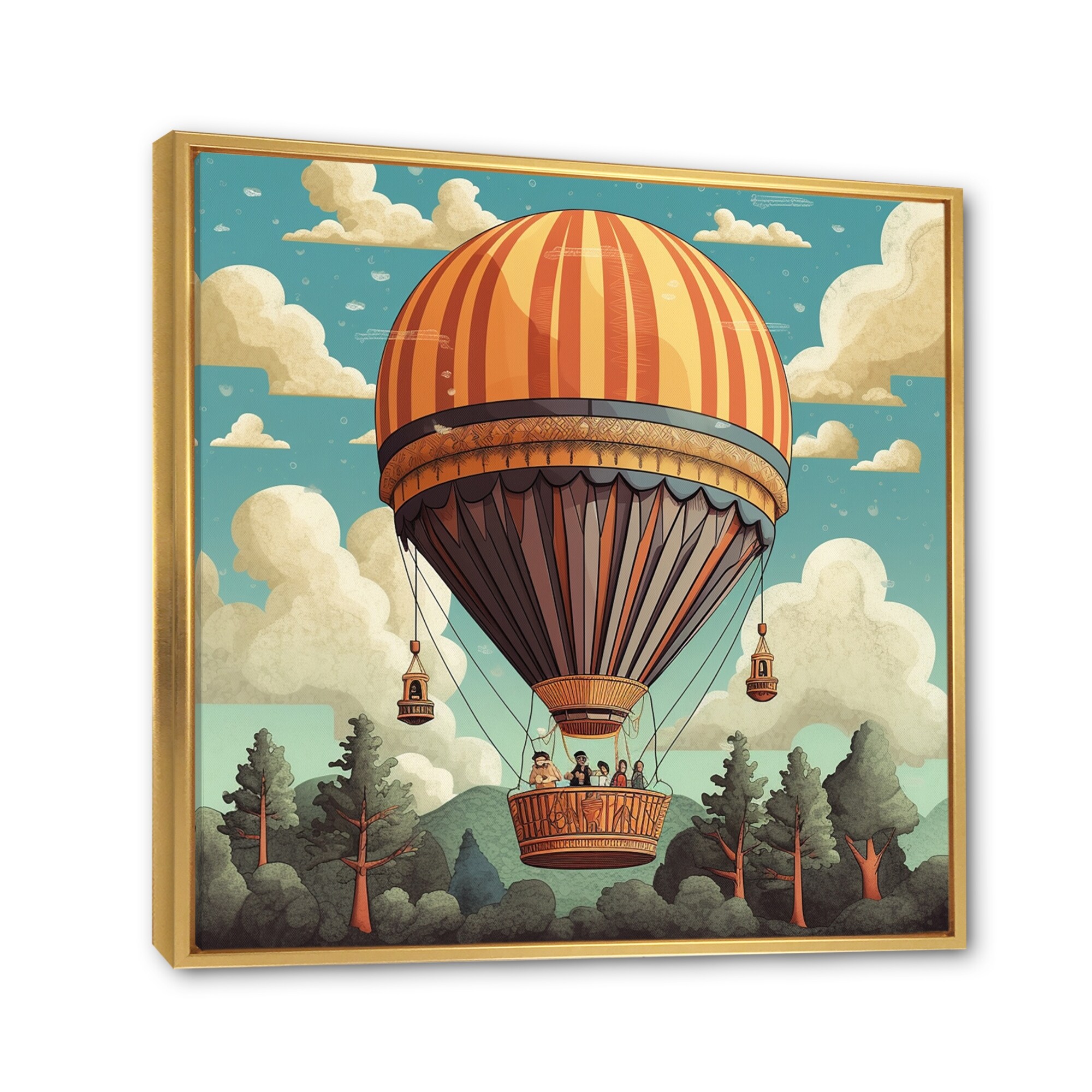 Hot Air Balloon Canvas Prints for Sale