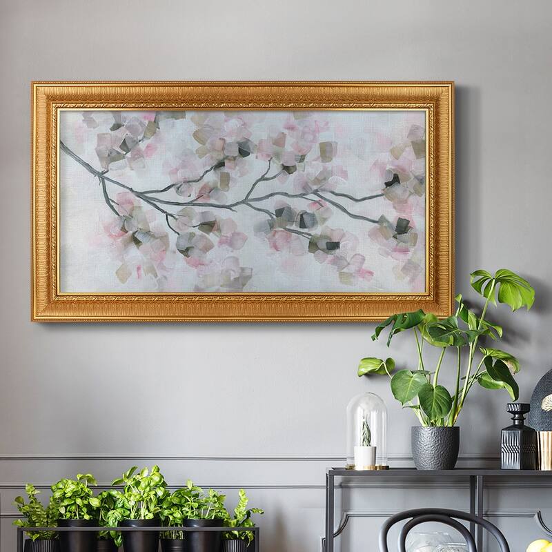 Cherry Blossoms Premium Framed Canvas- Ready to Hang