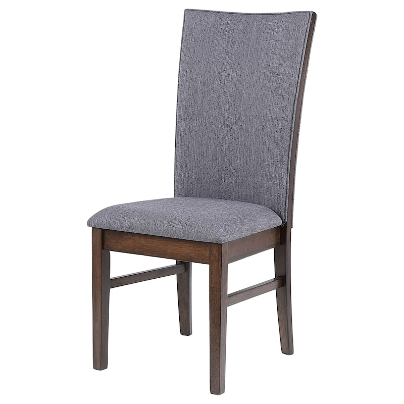 Sherwood Upholstered Dining Side Chair Grey (Set of 2) - 19.25" x 24.00" x 41.75"