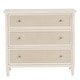 preview thumbnail 4 of 8, Thea White Finish Beige Linen Drawer Face Dresser by iNSPIRE Q Classic
