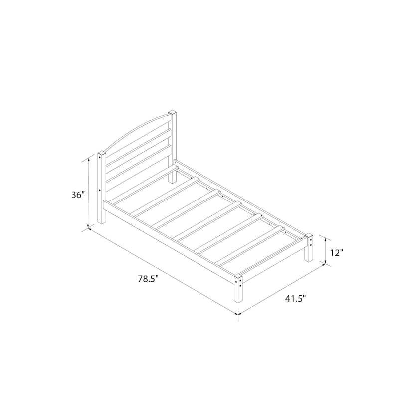 Avenue Greene Lucas Twin Wood Bed