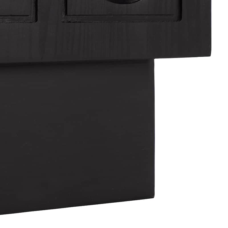 SAFAVIEH Couture Osmund 4-Door Wood Sideboard - 62"W x 18"D x 30"H