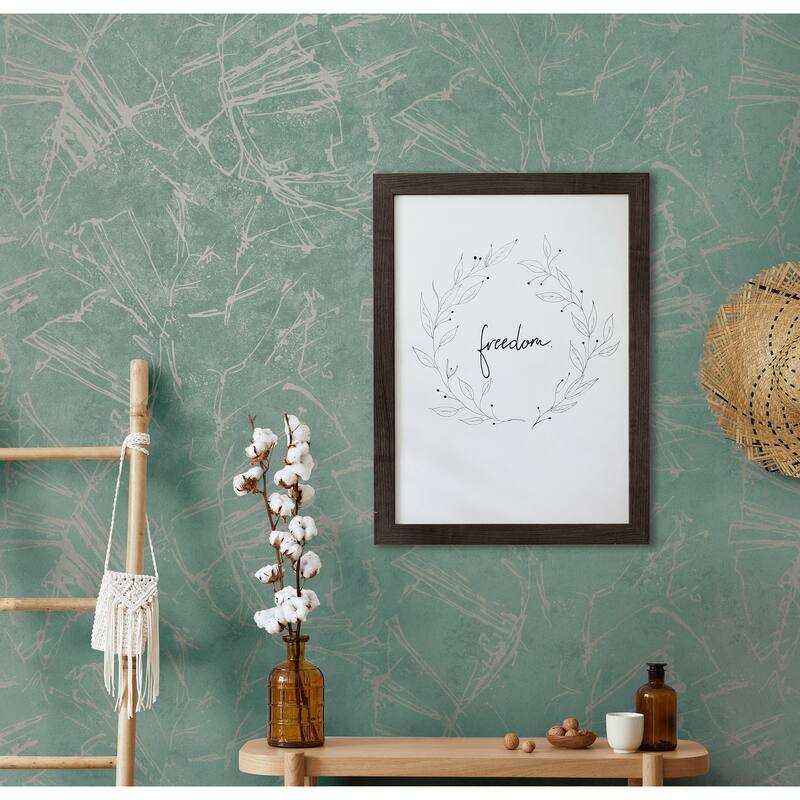 Galerie Wallcoverings Terra Collection Graphic Stone Glitter Finish Clay on Non-woven Wallpapr Roll