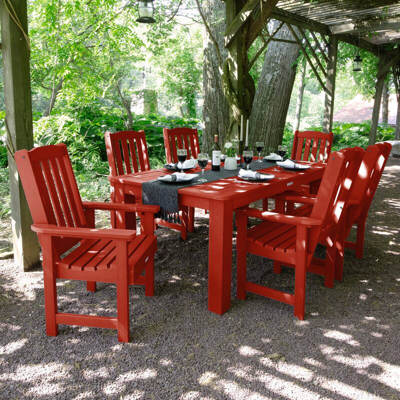 HIGHWOOD 7-Piece Outdoor Dining Set - 42" x 72" Table, Dining-height