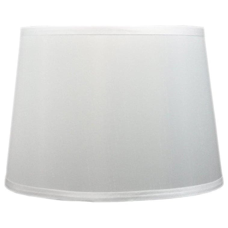 French Drum Lamp Shade, 14" Top, 16" Bottom, 12" Slant