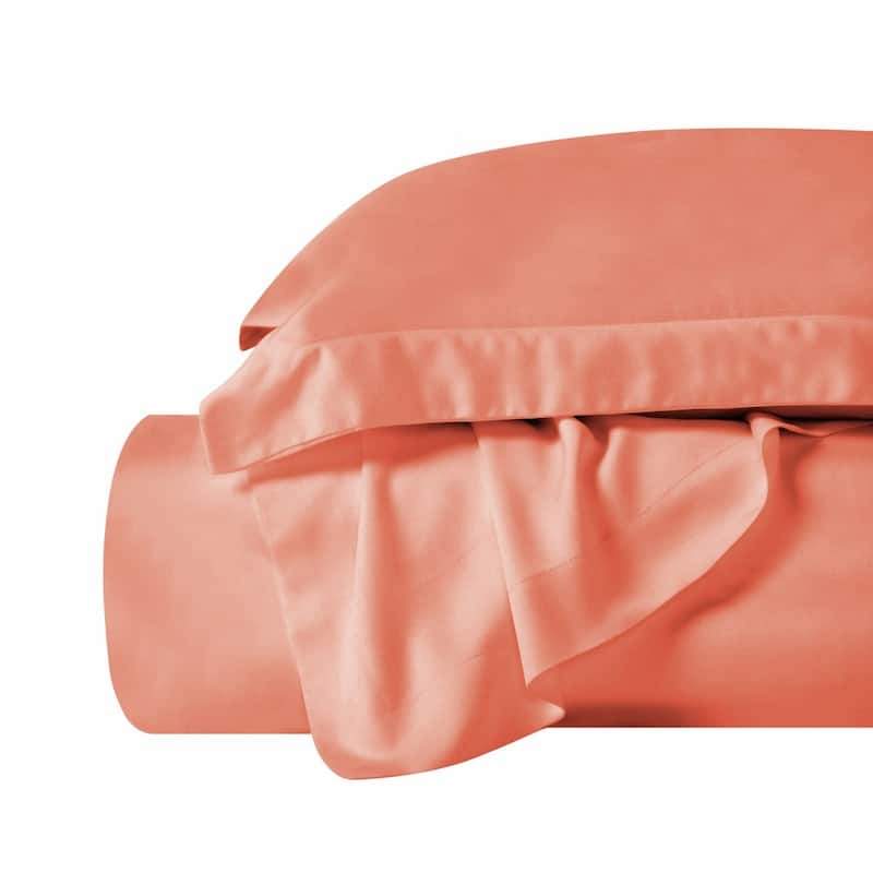 Superior Modal 300-Thread Count Solid Duvet Cover Set