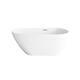 Option Glossy White with Brushed Nickel Trim