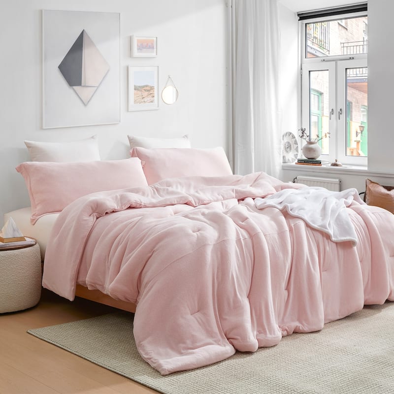 Sweater Weather® - Coma Inducer® Oversized Comforter Set - Cardigan Pink - Oversized King