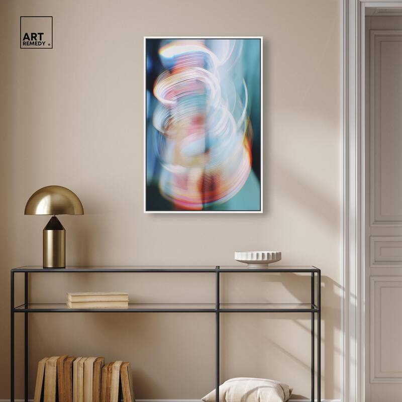 Swirling Light II Canvas by Art Remedy