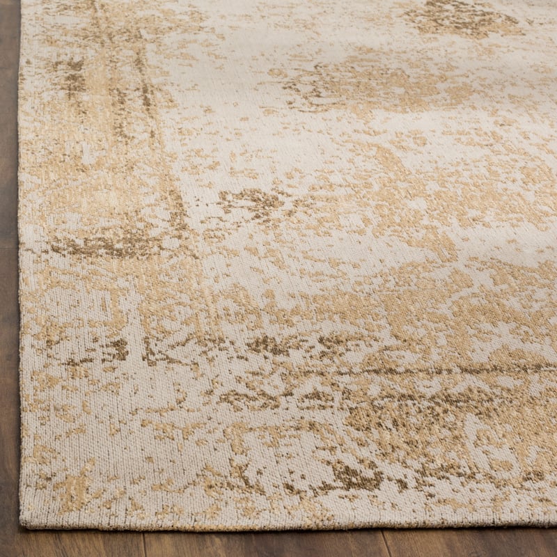 SAFAVIEH Classic Vintage Boho Mientje Distressed Oriental Cotton Rug