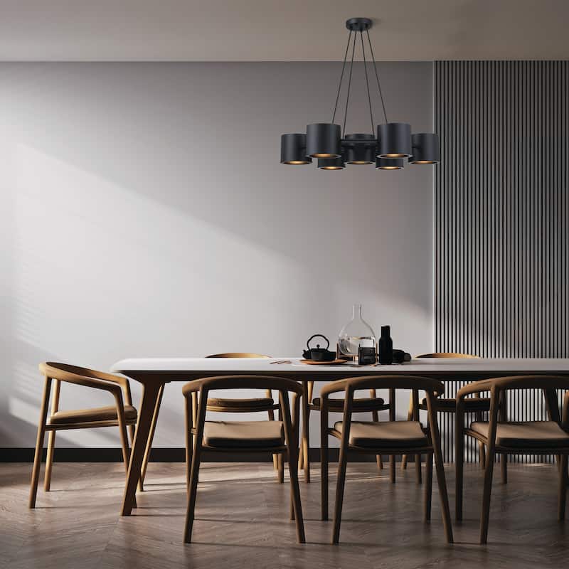 Designers Fountain D353C-7CH Fleur Oasis 7 Light 30" Wide Chandelier