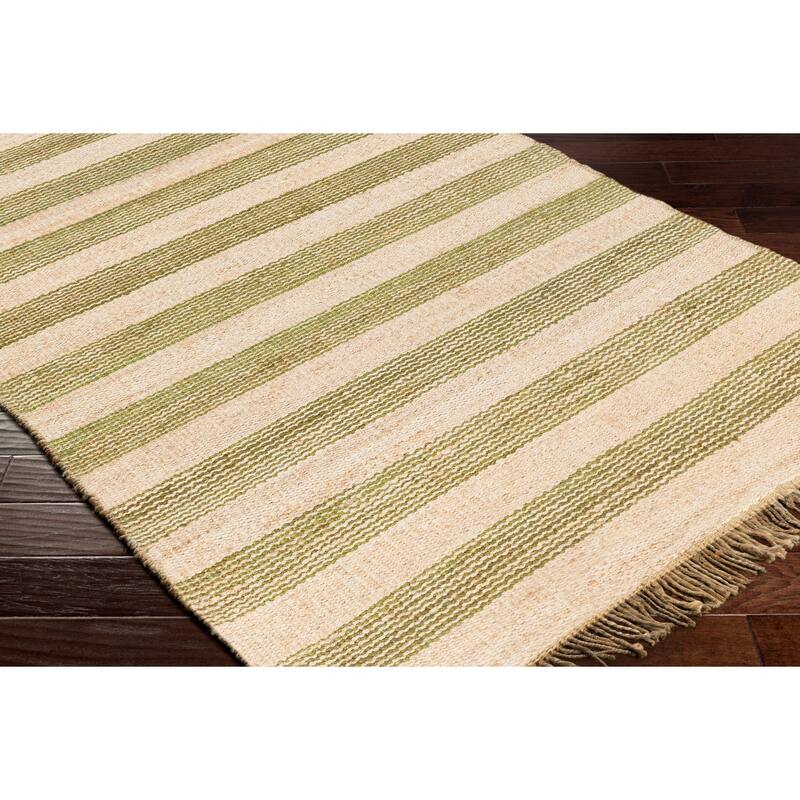 Hand Woven Surbiton Jute Area Rug (2' x 3')