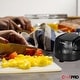 preview thumbnail 5 of 6, Chef PRO Compact 3-in-1 Electric Knife Sharpener System, Black