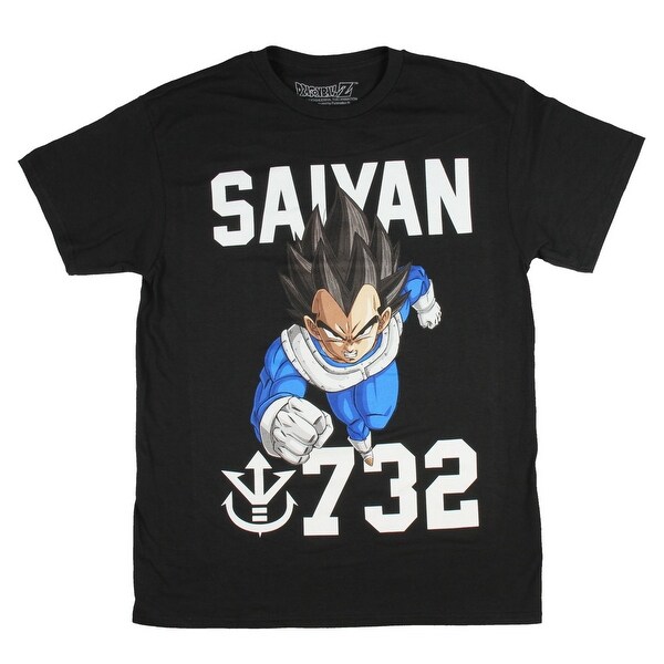 Shop Dragon Ball Z Shirt Vegeta Saiyan Army Logo 732 T Shirt