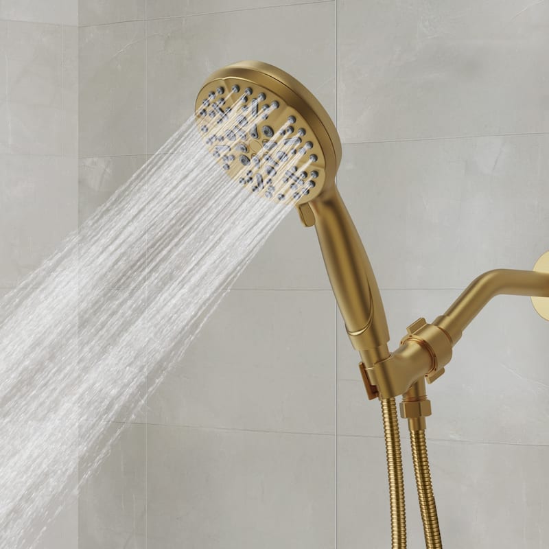 5 Spray Setting High Pressure Handheld Shower Head with Hose