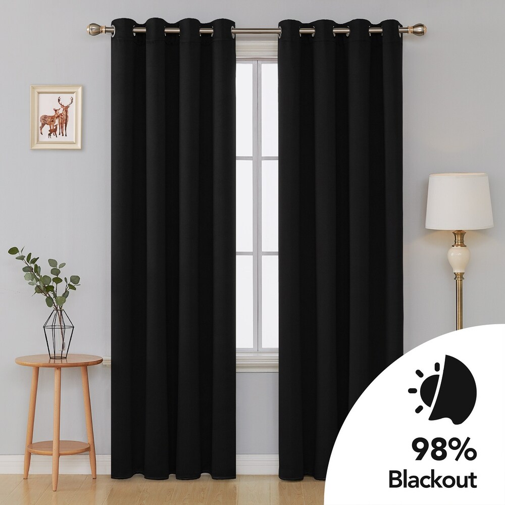Black curtains near me discount