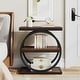 preview thumbnail 12 of 29, 3 Tiers End Table, Wood Side Table for Living Room, Slim Nightstand