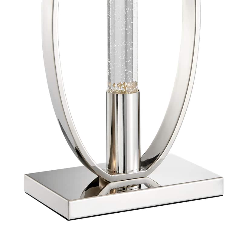 Sparkling Crystal & Chrome Table Lamp - N/A