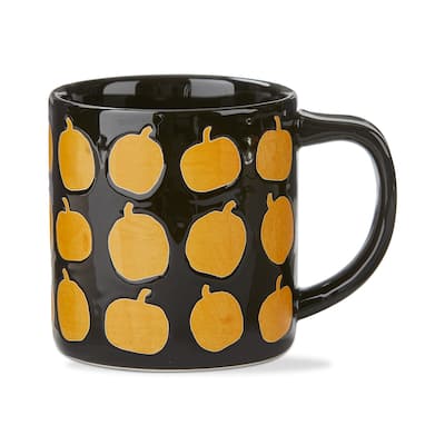 Halloween Orange Pumpkins Ceramic Mug - 16oz Dishwasher Safe Drinkware, Perfect for Fall & Halloween Decor