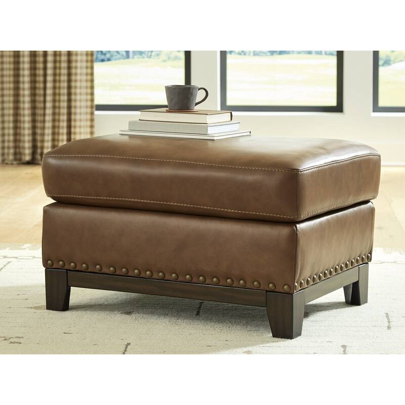 Signature Design by Ashley Brendola Brown Ottoman