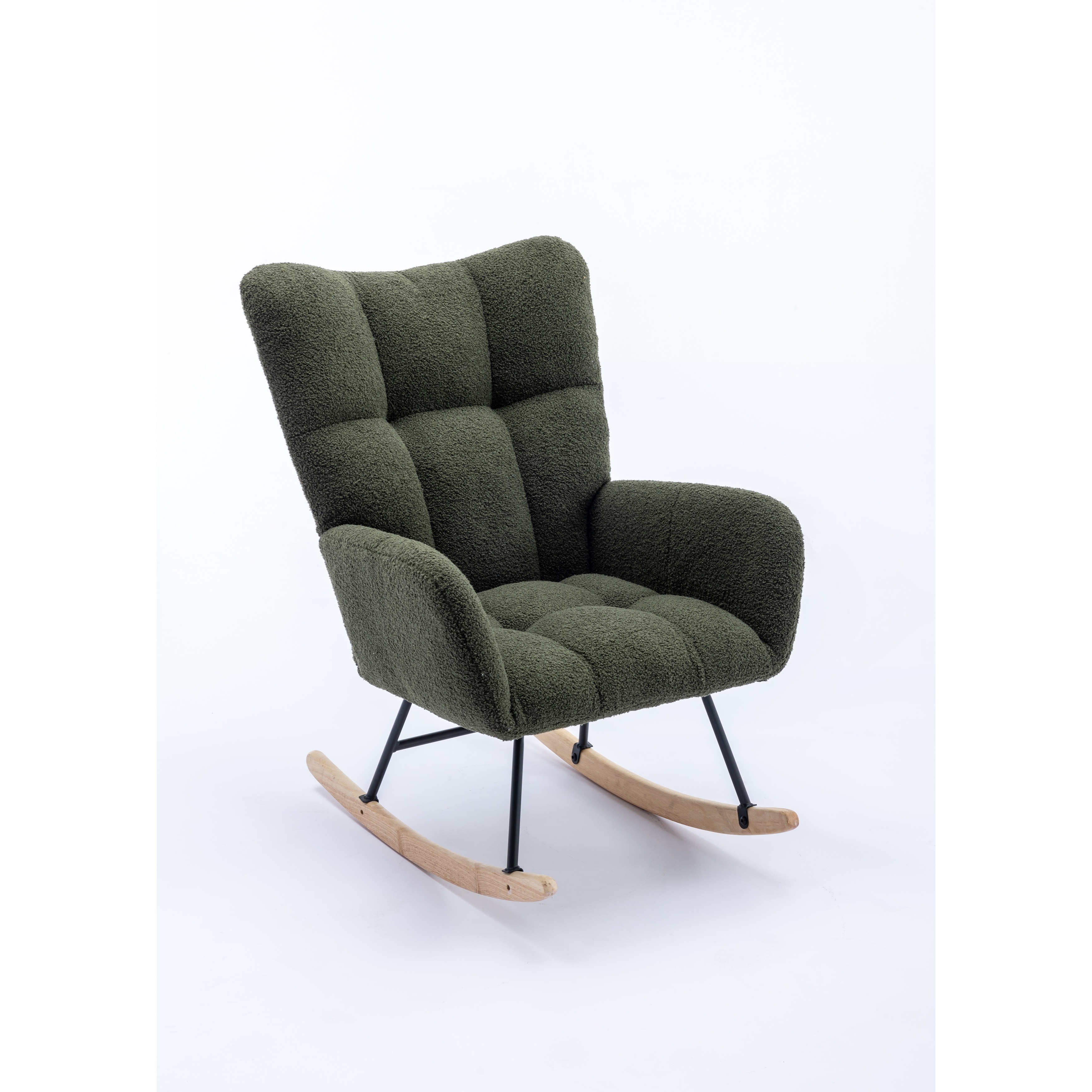 Dark green glider chair hot sale
