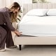 preview thumbnail 13 of 55, Bare Home Organic Cotton Fitted Sheet - Smoth Sateen Weave