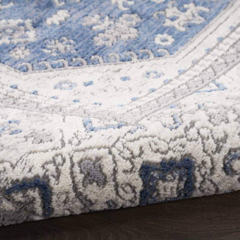 Nete Power Loomed Soft Durable Area Rug By HomeRoots - 90' X '26' X '0.5