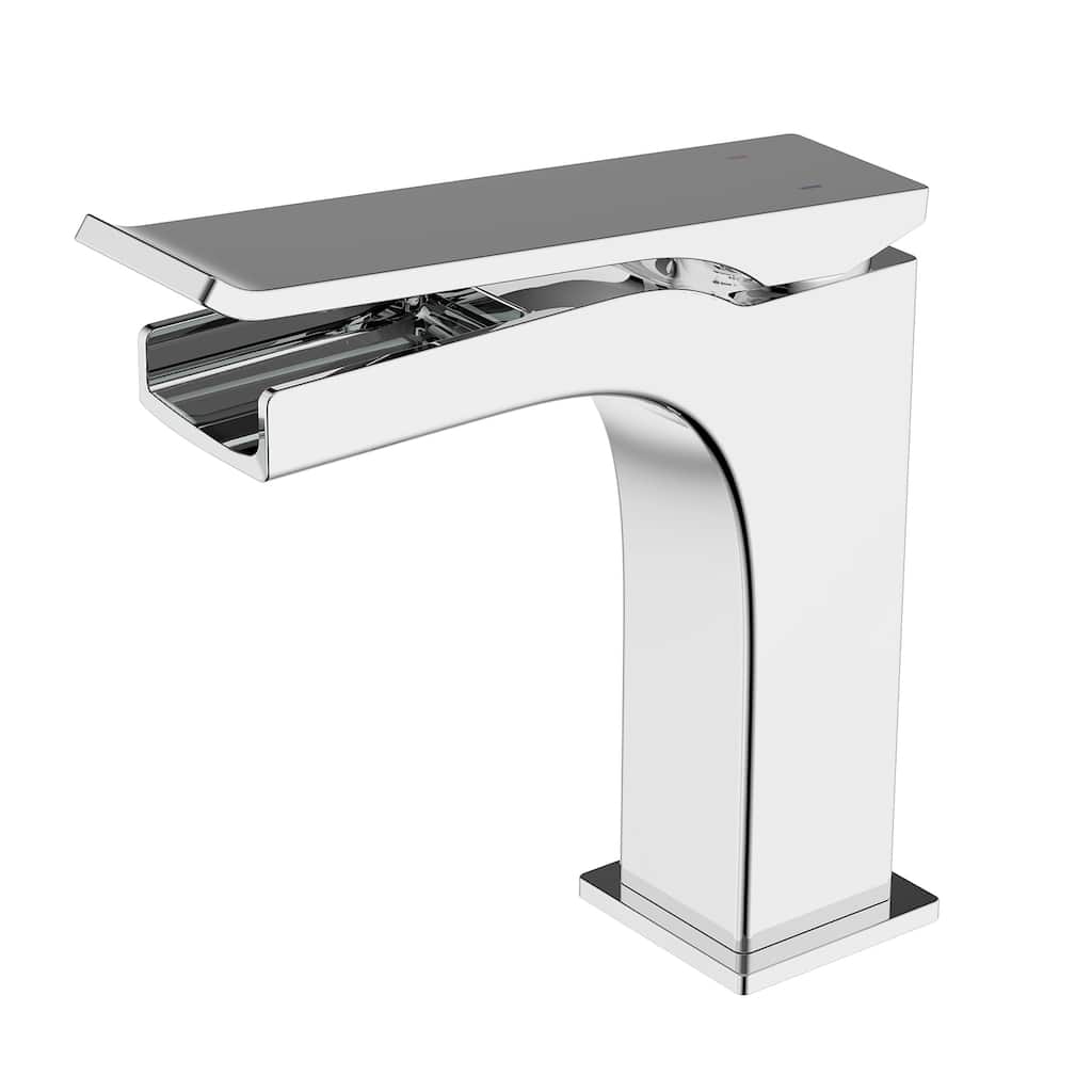 Single Handle Lavatory faucet in Polished Chrome Finish