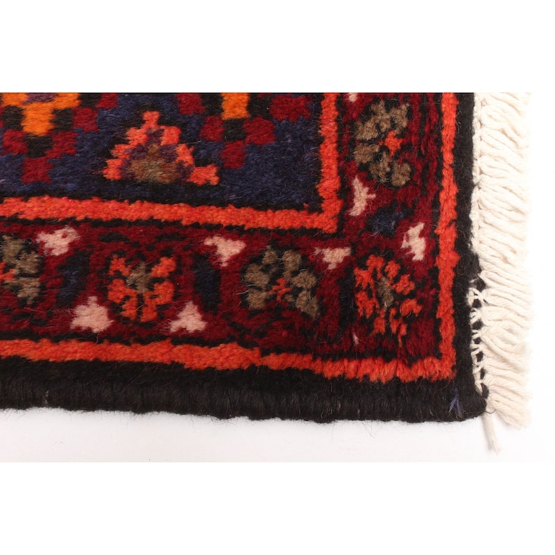 ECARPETGALLERY Hand-knotted Anadol Black Wool Rug - 4'6 x 7'9