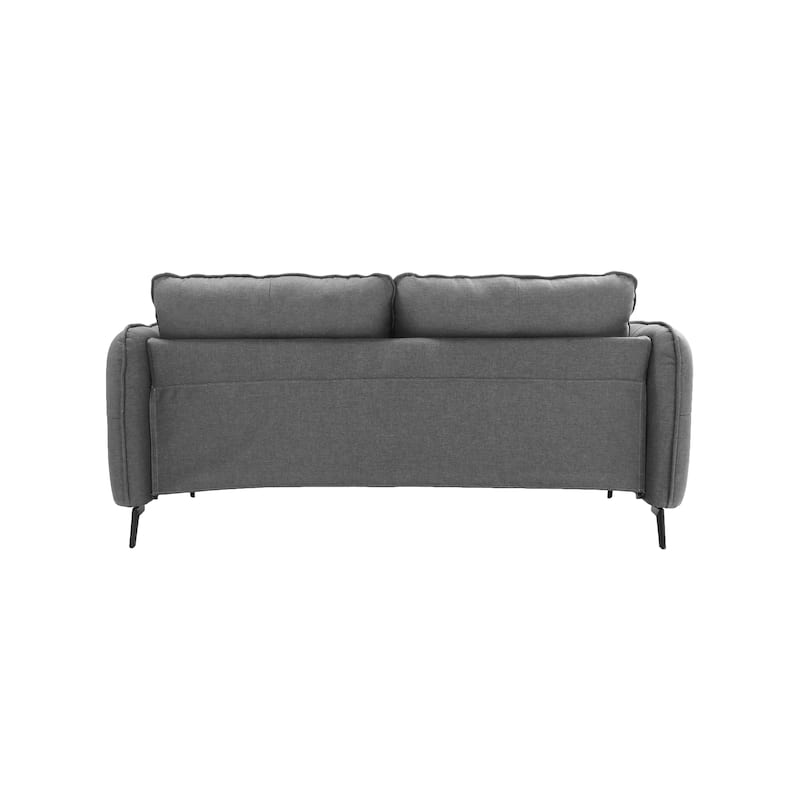 Modern Fabric Loveseat Sofa