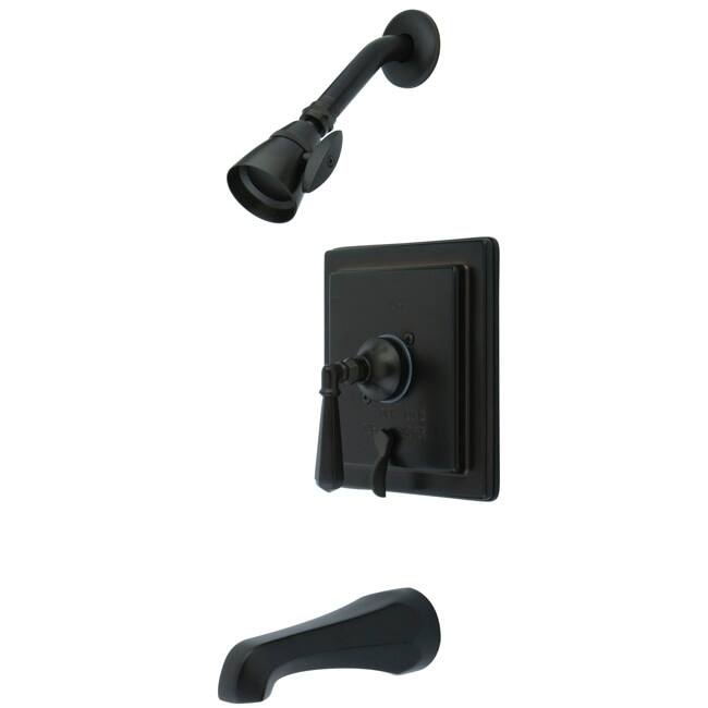 Kingston Brass Tub and Shower Trim with Single Function Shower Head, - Oil Rubbed Bronze