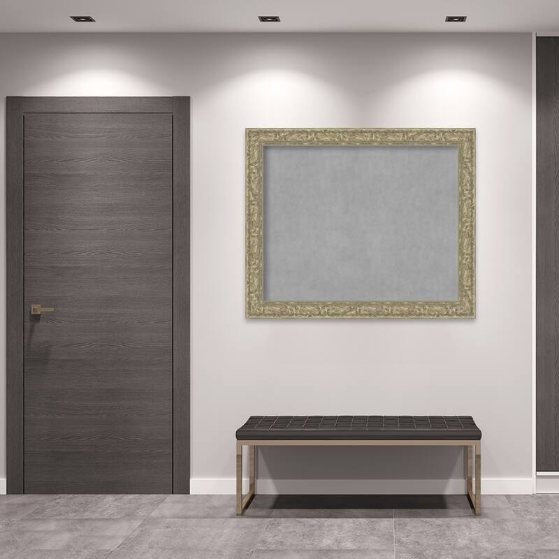 Amanti Art Luxe Antique Silver Framed