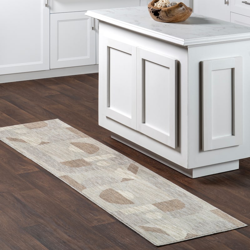 Nuloom Rhona Modern Geometric Recycled Area Rug