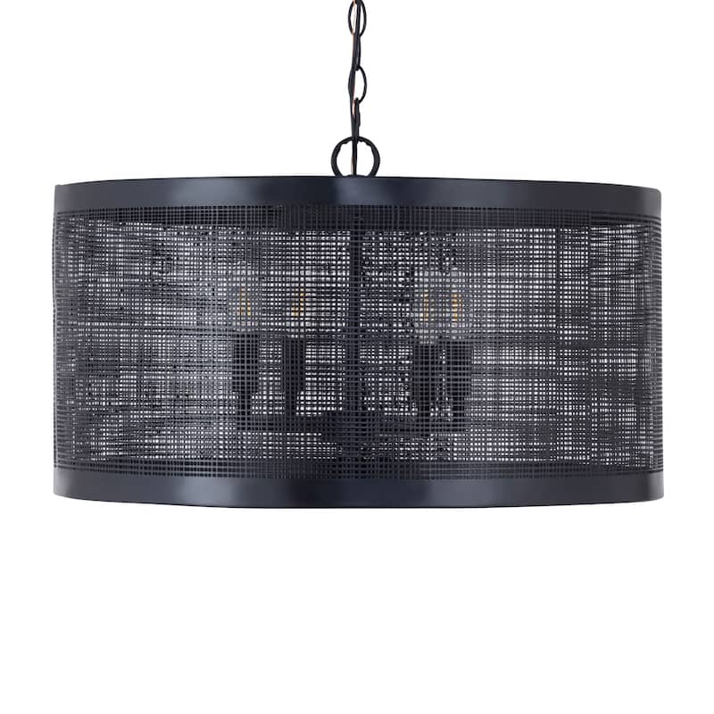 Maxim 31224 Hatcher 4 Light 24" Wide Cage Pendant