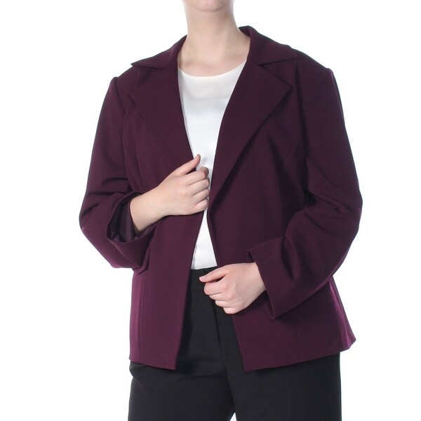 calvin klein plus size blazer