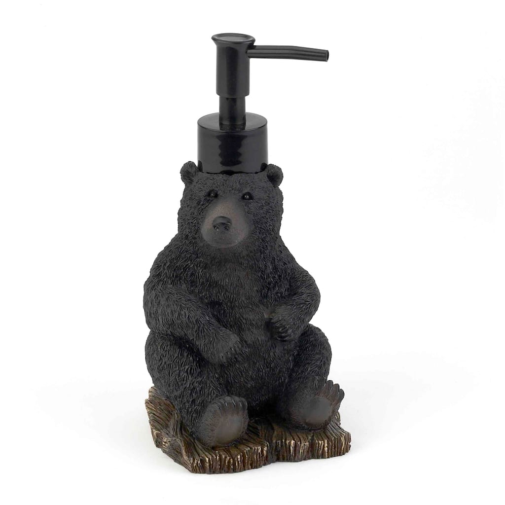 Avanti Linens Black Bear Lodge Lotion Dispenser - Brown - Lotion Dispenser