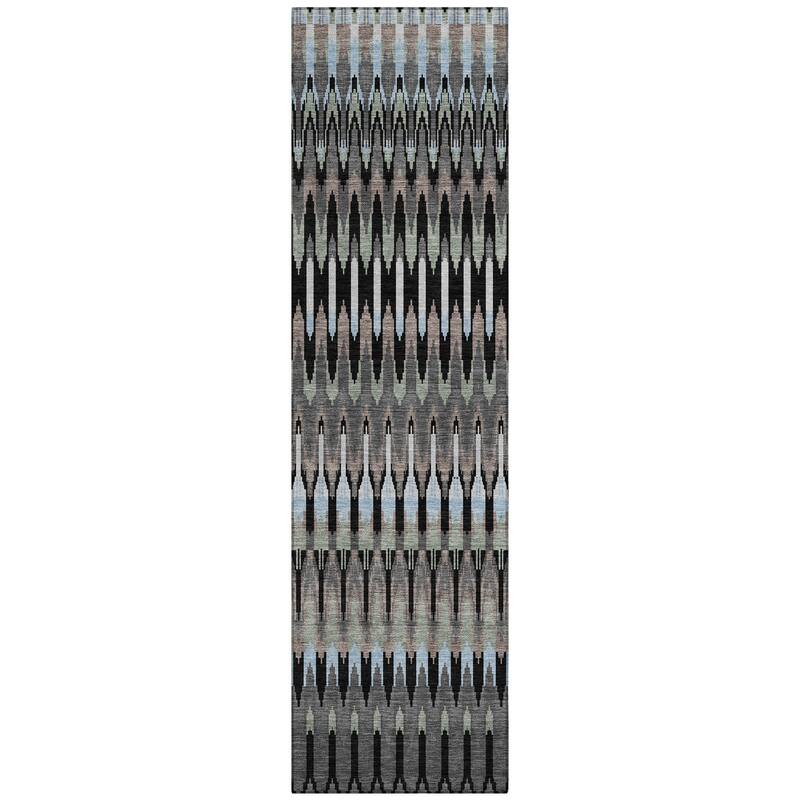 Machine Washable Indoor/ Outdoor Chantille Moroccan Rug