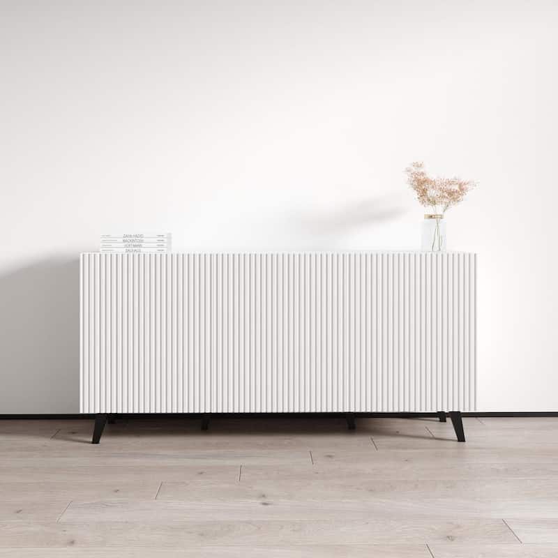 Pafos 3D Sideboard - White