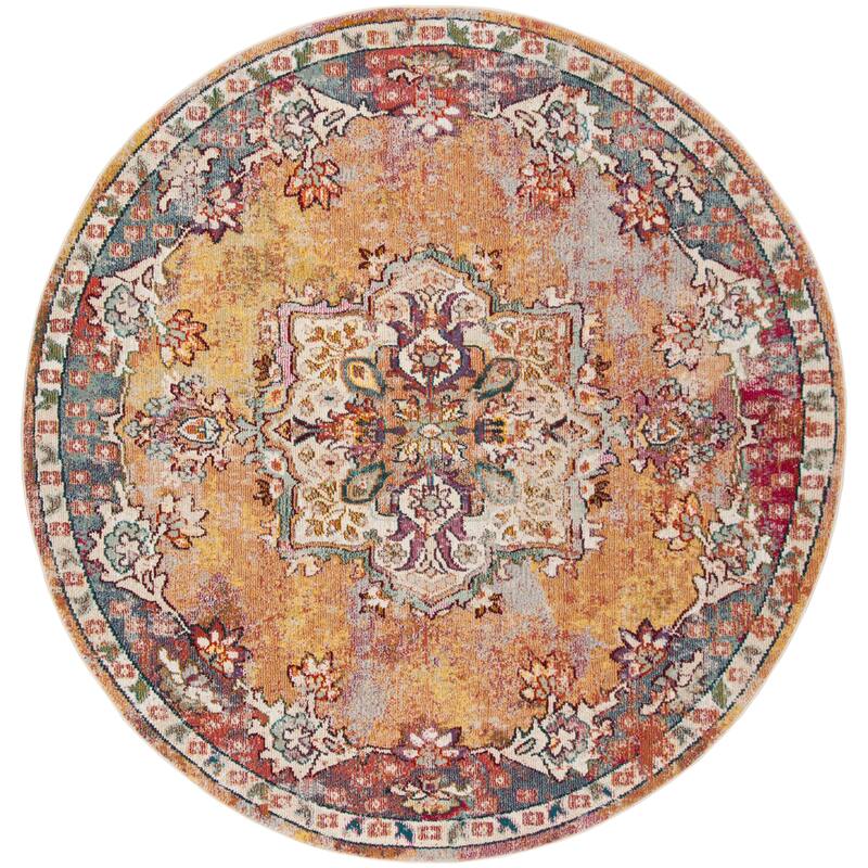 SAFAVIEH Savannah Zakiyyah Boho Oriental Polyester Rug