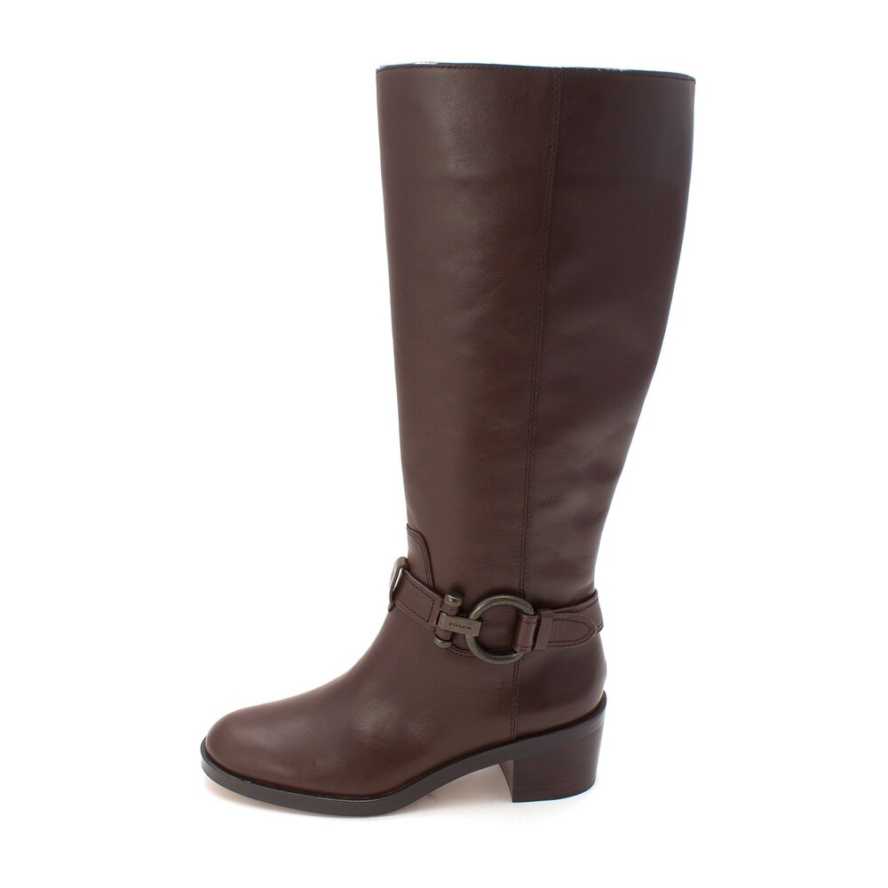 coach carolina riding boots