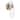 Kichler Lighting Kavi 13" 1-Light Wall Sconce with Clear Glass in Champagne Bronze - Champagne Bronze