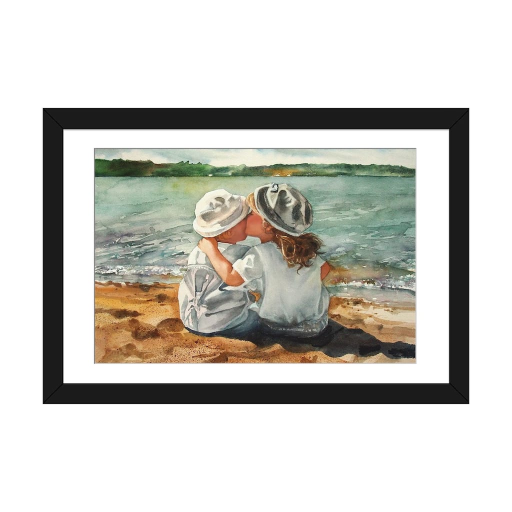 iCanvas "Beach Kisses" by Judith Stein