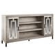 preview thumbnail 1 of 8, 68" TV Stand with Mirrored Doors
