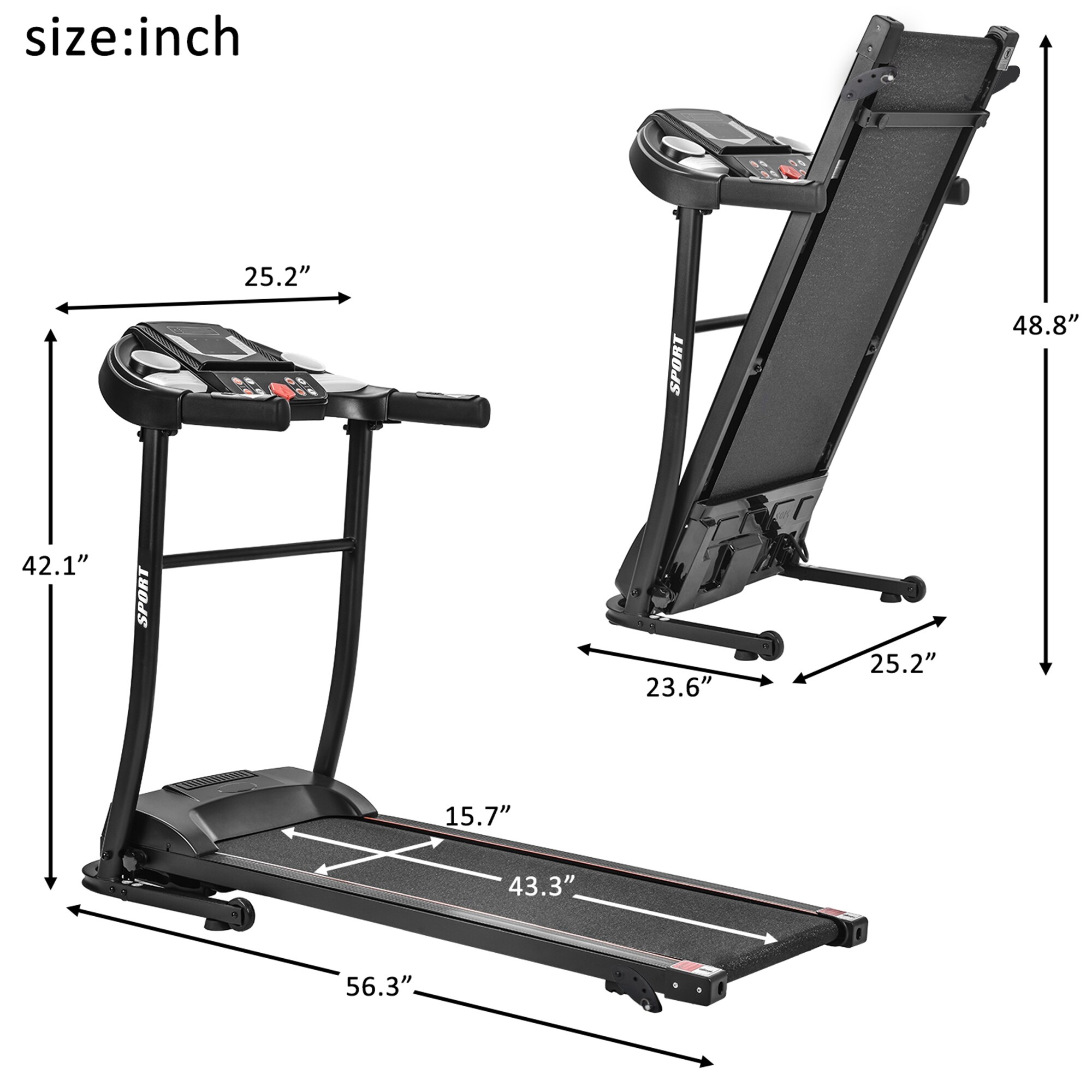 Ao treadmill clearance