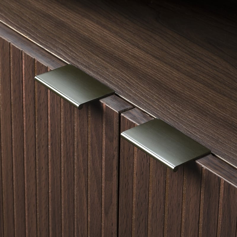 Merk Walnut Cabinet 2 Door