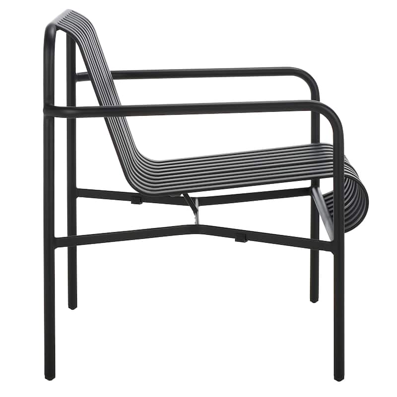 SAFAVIEH Outdoor Patio Furniture Core Armchair (Set of 2), Fully Assembled - 26"W x 28"D x 32"H