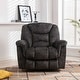 preview thumbnail 25 of 23, Rocker Recliner Chair Oversized Manual 360° Swivel Recliners for Living Room
