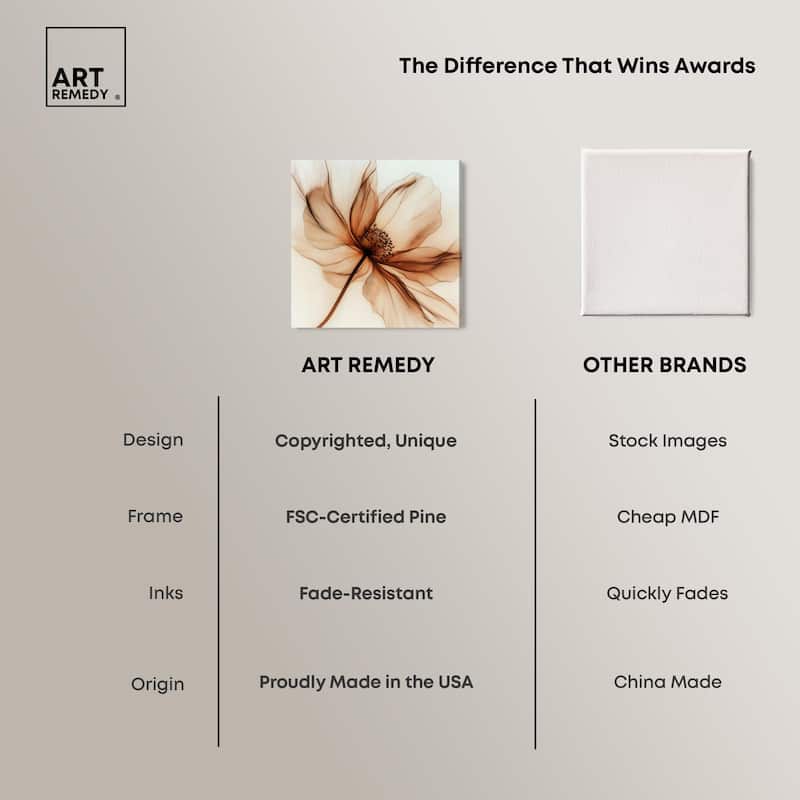 Fragile Elegance I Canvas by Art Remedy, Gallery Wrapped