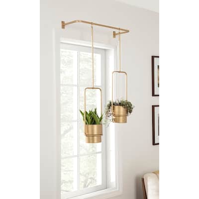 Kate and Laurel Ascher Hanging Planters - 24x8x39